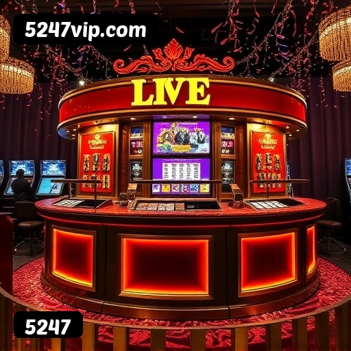 Streaming 4K no cassino ao vivo da 5247